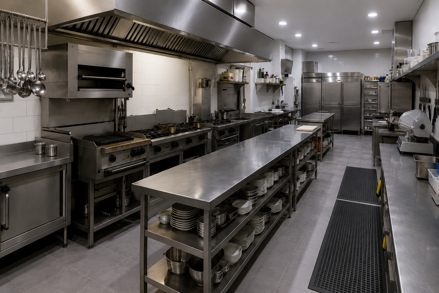 Cocina Central con Comedor