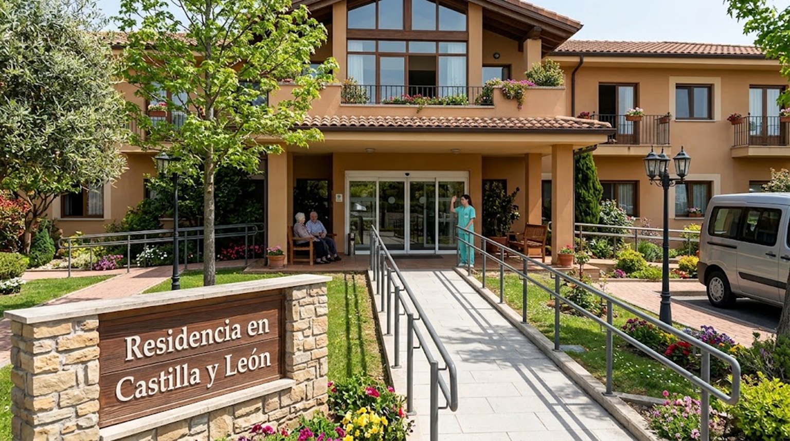 Residencia de Mayores con ocupación del 100% y lista de espera (Castilla y León)
