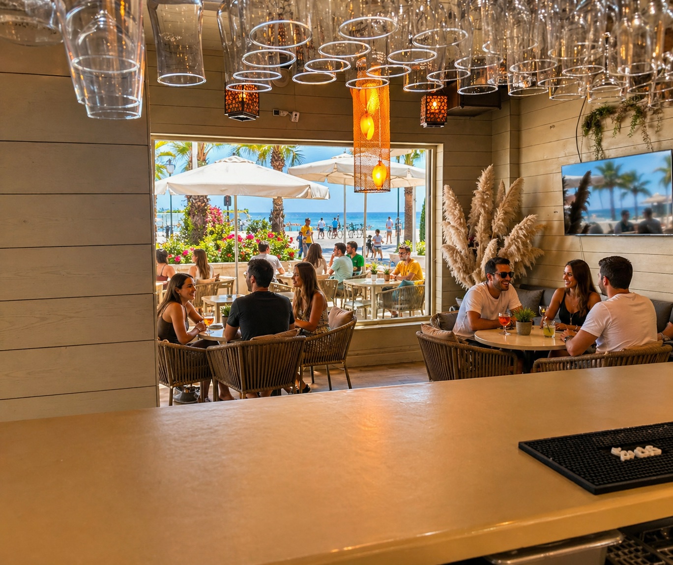 Prime Beachfront Restaurant / Lounge Venue in Estepona – Double Terrace & Exceptional Location